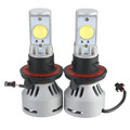 White High Power LED Headlights Dual Beam 40W Low