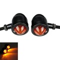 Motorcycle Turn Signal Bullet Amber Light Indicator Blinker Harley