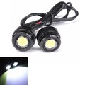 Motorcycle LED 3W Fog Lamp 2Pcs 12V Day Light Daytime Running