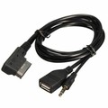 AMI USB Charger 3.5mm Jack AUX Audio Cable Audi A3 A5 MDI Car S5 Music