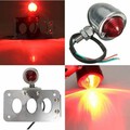 Motorcycle Chopper Bobber Rear Brake Tail Light With Bracket For Harley