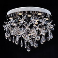 Flush Mount Lights Modern Lighting Crystal Clear Lamp