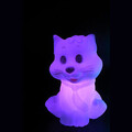 Cat Creative Led Night Light Colorful Little Color-changing