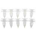 Door Trim Panel White Dodge Chrysler Bumper Clips Retainer 10pcs Nylon