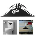 Seat Decor Car Bathroom Art Stickers Toilet Monster DIY Wall Decal Removable