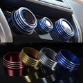 Decoration Stereo Air Conditioning Knob Ring City New Cars Alu 3pcs Honda Fit