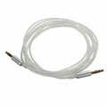 Male Audio PTFE Teflon Cable 2M MP3 Car AUX Stereo Male 3.5mm Phone IPOD