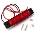 Bus Truck Side Markers 6LED Trailer Lorry Indicator Light 12V