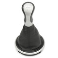 Speed Gear Shift Knob Stick Gaiter Boot Fabia SKODA Sliver Cap Roomster MK2 Car 5