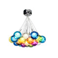 Modern Globe Glass Pendant Light 1156 100 Color Lights Bubble