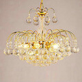 Electroplated Chandeliers Living Room Dining Room Bedroom Max 40w Modern/contemporary Crystal