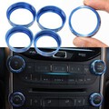 Knobs 4 X Aluminum Trim Chevrolet Decorative Audio Malibu