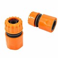 Plastic Stop Connector Car Washing 16mm Hose Pipe 2 Inch Water