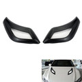 2Pcs Fender Universal Car Decoration Vent ABS Bonnet Air Flow Intake Hood