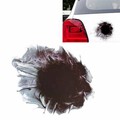 3D Car Sticker Decoration Decal Black Waterproof Simulated Hole