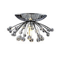 Ceiling Flush Mount Mini Crystal Chandelier