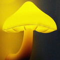 Nightlight Led Optical Mushroom Controlled