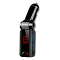 Handsfree FM Transmitter MP3 Charger With Bluetooth Function Car Kit Player Dual USB
