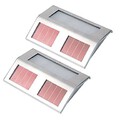 Wall Pack Led White Light Step Garden Lamp Solar Powered Path Pathway Mounted