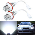 Angel Eye Halo Ring 7W E61 Marker White LED E39 E53 E60 Light For BMW