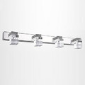 Led Lighting Contemporary Led Integrated Metal Mini Style Bathroom Crystal