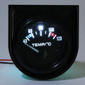 52mm Universal Pointer 2inch White LED Car Water Temperature Temp Gauge