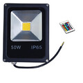 Flood Light 85-265v Led Shell Black Color Light Light Flood Rgb