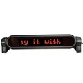 LED Scrolling Electronic System Car Display Board Programmable Moving 12V Message