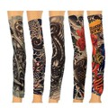 5pcs Styles Mix Party Arm Stockings Temporary Tattoo Sleeves Stretchy