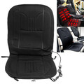 Heated Black Car Front Van Heating Seat Cover Warmer Auto Interior 12V Winter Pad Cushion