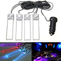 Atmosphere Light Floor LED 12V Auto Interior Decorative Lamp 4 In 1 Dash