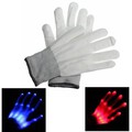 Gloves For Riding LED Rave Halloween Fingers Dance Party Signal Lights Full