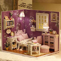 Diy Lamp Manual Pack Furniture Dollhouse Battery Including
