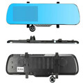 Car DVR Rear View Mirror Front Rear Inch 1080P HD Camera Recorder Dual Lens