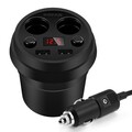 Bluetooth Car Dual USB Car Kits 12-24V 3.1A In 1 Charging Charger 3