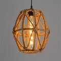 Pendant Lights Living Room Rope Study Room Vintage Style Bedroom Hemp