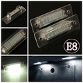 White LED E-Marked Porsche Number License Plate Light Lamp 2 X