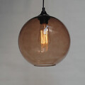 Pendant Light Design Round Modern Glass Bubble