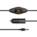 USB Car Charger Universal 3.5mm Mp3 Player Hands-free Headphone Car FM Transmitter