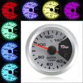 Water Temperature Thermometer Meter Gauge LED 7 Colors 52mm Car