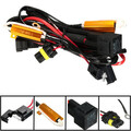 H3 50W 40A Relay Load Resistor HID Headlight Wiring Harness H7 H11 9005 9006 H1