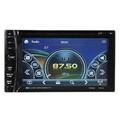 TF USB Touch Screen Stereo DVD MP3 Player FM Radio Bluetooth 6.2 inch 2 DIN Car HD