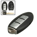 Button Uncut Keyless Entry Remote Key Altima Maxima Sentra Case For Nissan