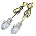 Indicators Lights SMD LED Mini Motorcycle Turn Signal Amber Blinker