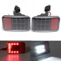 JEEP WRANGLER JK 07-16 LED Tail Light Clear Lens Pair Brake Light Reversing Light