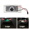 License Number Plate Light Shadow LED Laser 5W AUDI Car Projector Light Logo