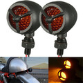 Turn Signal Indicator Light Aluminum 12V Waterproof Motorcycle Harley