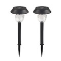 Set Garden Lamp Lawn Solar Whte 1-led Pathway Light