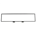 Glass Clear Flat Rear View Mirror 30cm Wide Interior Clip On Universal