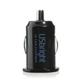 Dual USB Car Charger Adaptor Mini iPhone 4 Black